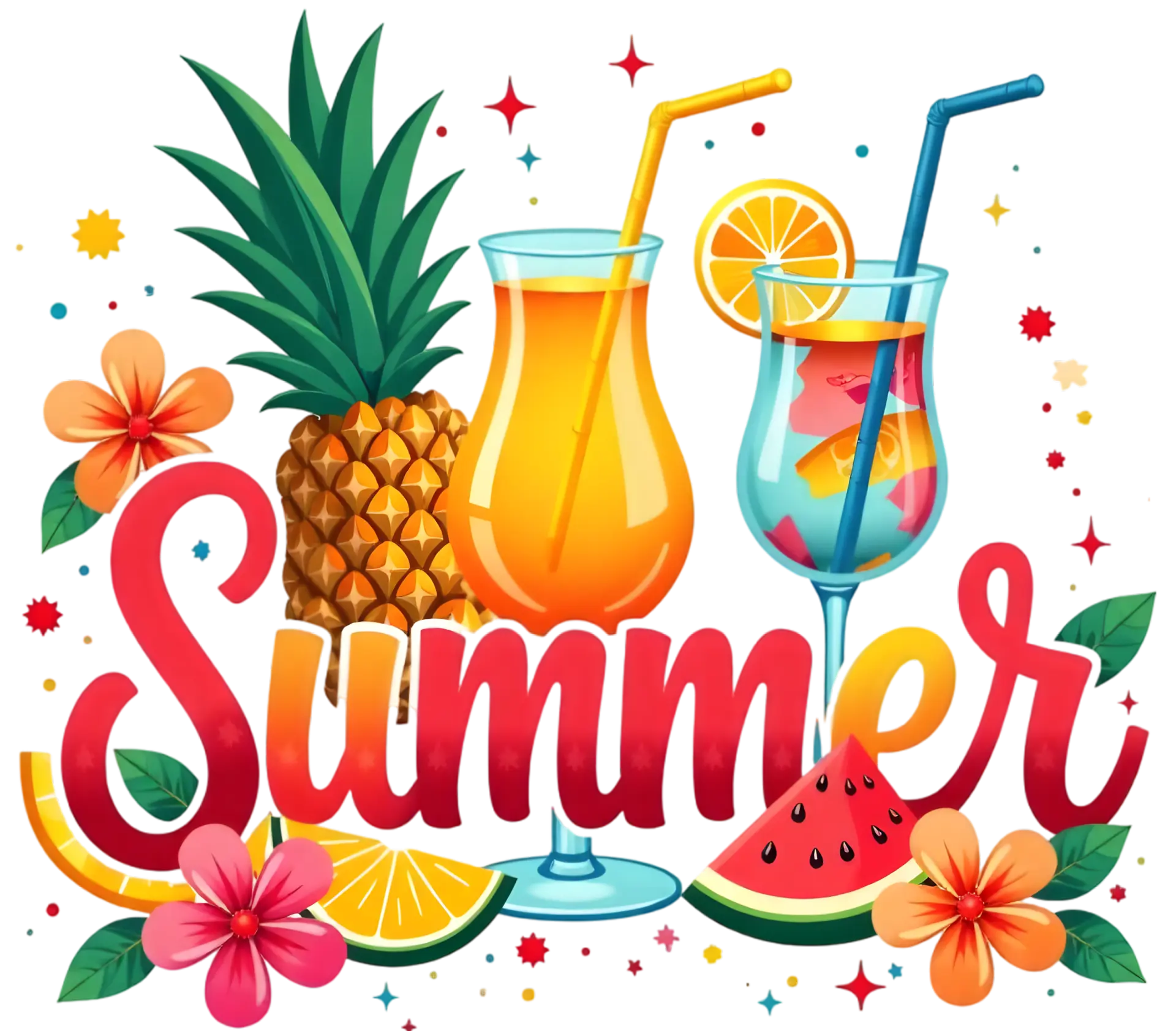 DTF Design kant en klaar –Zomer Z0009