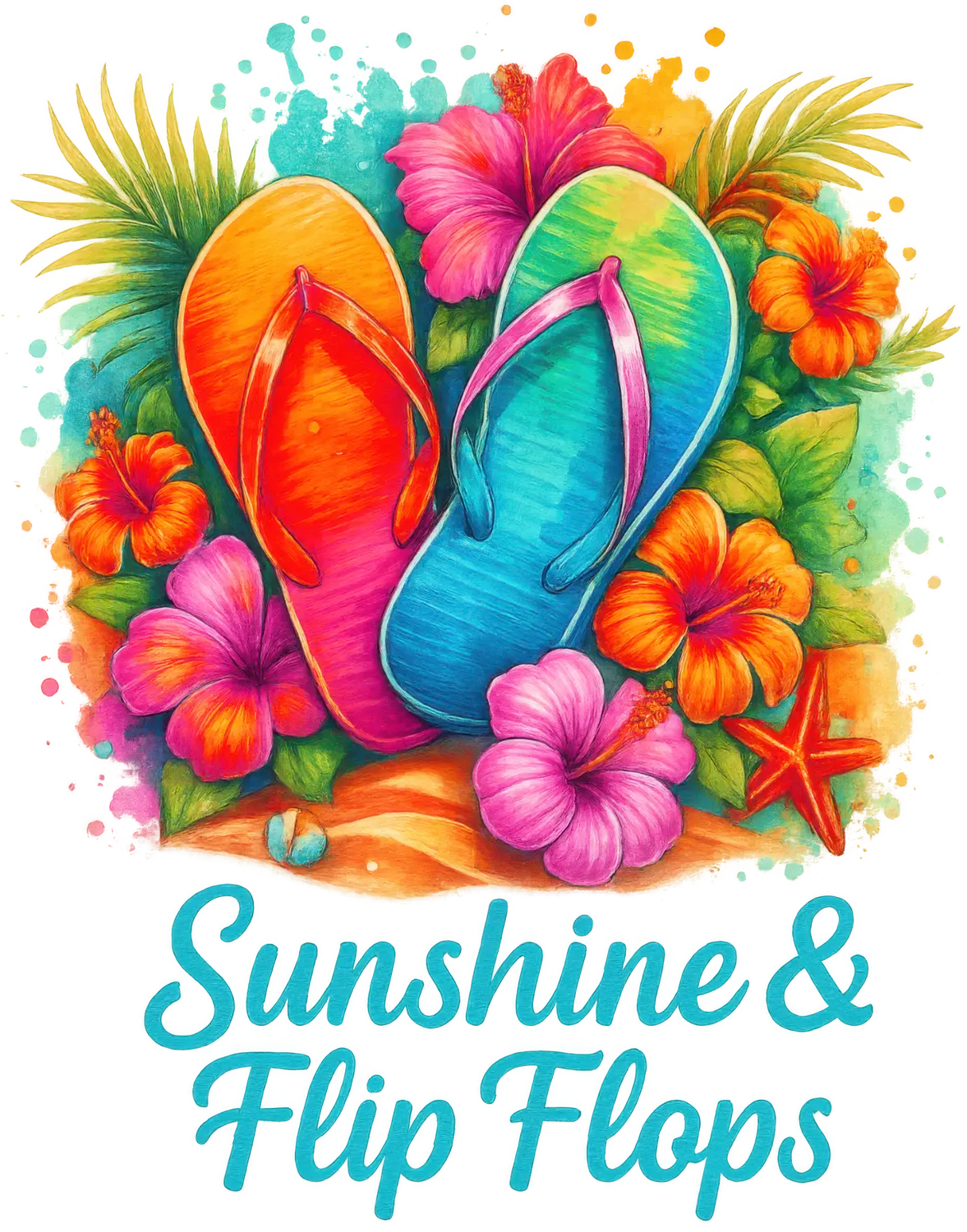 DTF Design kant en klaar –Zomer Z0010